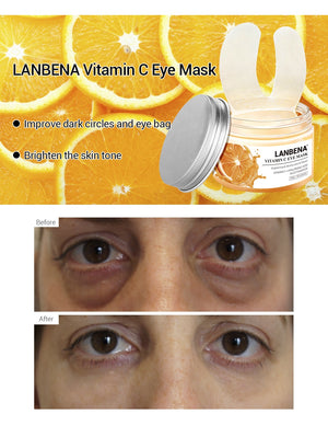 Retinol Eye Mask Hyaluronic Acid Eye Patches Serum Reduces Dark Circles Bags Eye Lines Repair Nourish Firming Skin Care