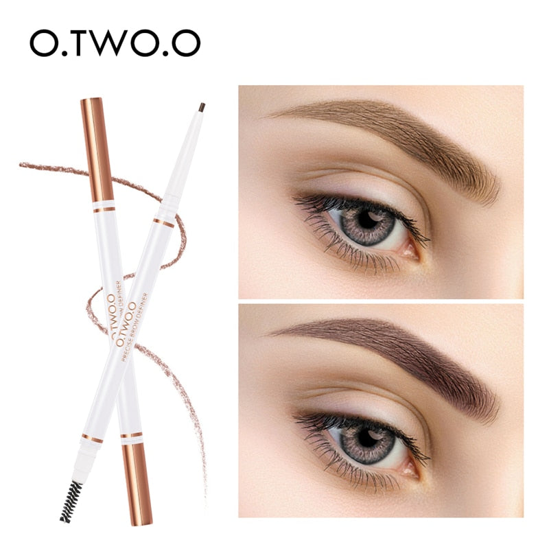 Eyes Makeup Set Ultra Fine 1.5mm Eyebrow Lengthening Mascara Long Lasting Waterproof Eyeliner Cosmetic Kit