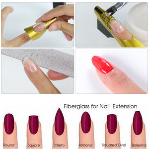 Fiber Extension Repair Gel Clear Poly Builder for Nail Extension Acrylic Repair Broken Nail Forms Gel Polish