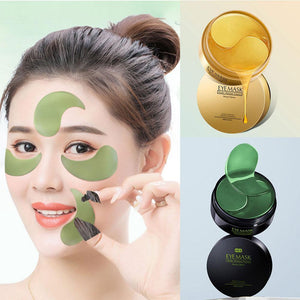 Gold Seaweed Eye Patches Mask Crystal Collagen Eye Mask Anti-Wrinkle Anti Aging Remove Dark Circles Eye Care