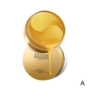 Gold Seaweed Eye Patches Mask Crystal Collagen Eye Mask Anti-Wrinkle Anti Aging Remove Dark Circles Eye Care