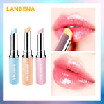 Chameleon Lip Balm Rose Hyaluronic Acid Moisturizing Nourishing Lip Plumper Lip Lines Natural Extract Makeup Lipstick