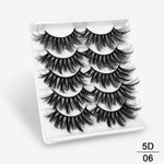 3D Mink Hair False Eyelashes Natural/Thick Long Eye Lashes Wispy Makeup Beauty Extension Tools