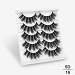 3D Mink Hair False Eyelashes Natural/Thick Long Eye Lashes Wispy Makeup Beauty Extension Tools