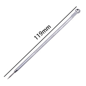 Acne Removal Needle Stainless Steel Pimple Needle Blackhead Remover Acne Treatment Black Head Cleaning Extractor Remove Tool