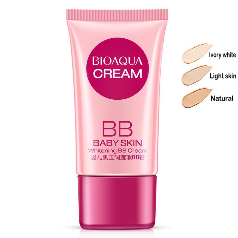 3 Colors BB Cream Concealer Brighten Whitening Moisturizing Base Face foundation Makeup Beauty Skin Care