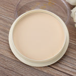 Transparent Pressed Powder Long Lasting Oil Control Face Foundation Waterproof Whitening Skin Finish Concealer