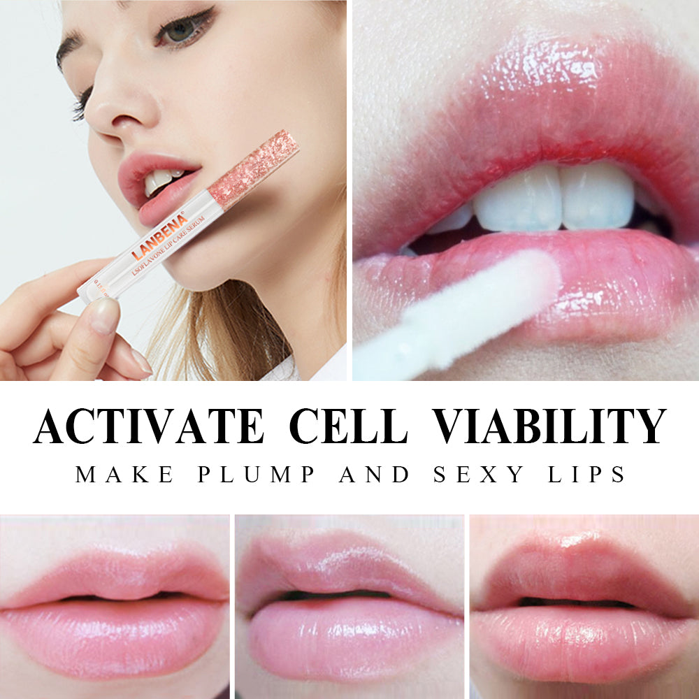 Updated Version Lip Plumper Serum Lip Mask Reduce Fine Lines Increase Lip Elasticity Resist Aging Moisturizing Lip Care