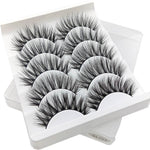 3D Mink Hair False Eyelashes Natural/Thick Long Eye Lashes Wispy Makeup Beauty Extension Tools